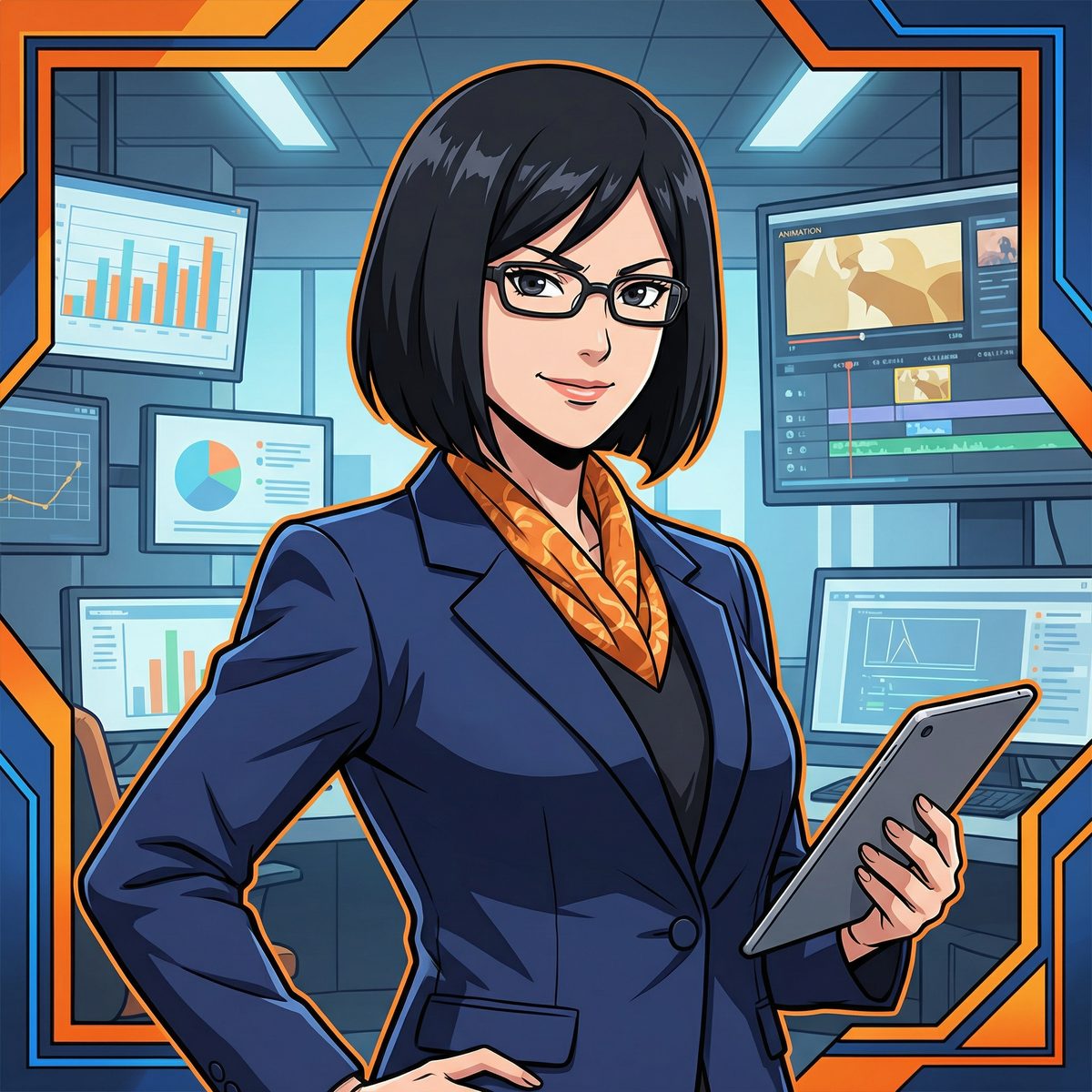 抖荫短视频动漫制片人林雪萌